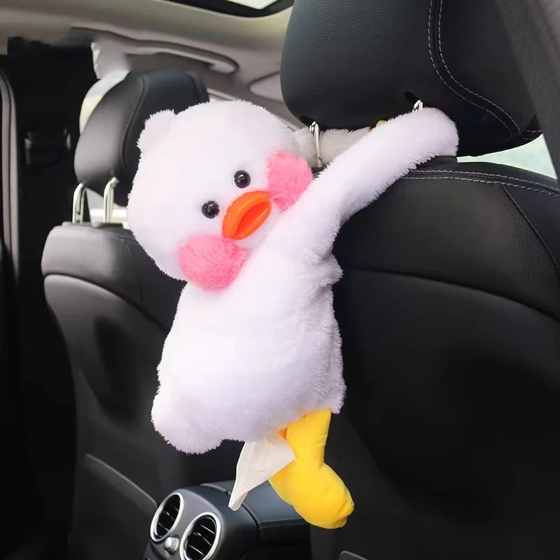 Creative car tissue box, garbage bin, two in one multifunctional car armrest box, drawer box, car decoration supplies