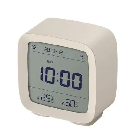 Cleargrass Qingping Bluetooth Smart Alarm Clock Temperature Humidity Display LCD Screen Adjust Night light For Xiaomi Mihome APP