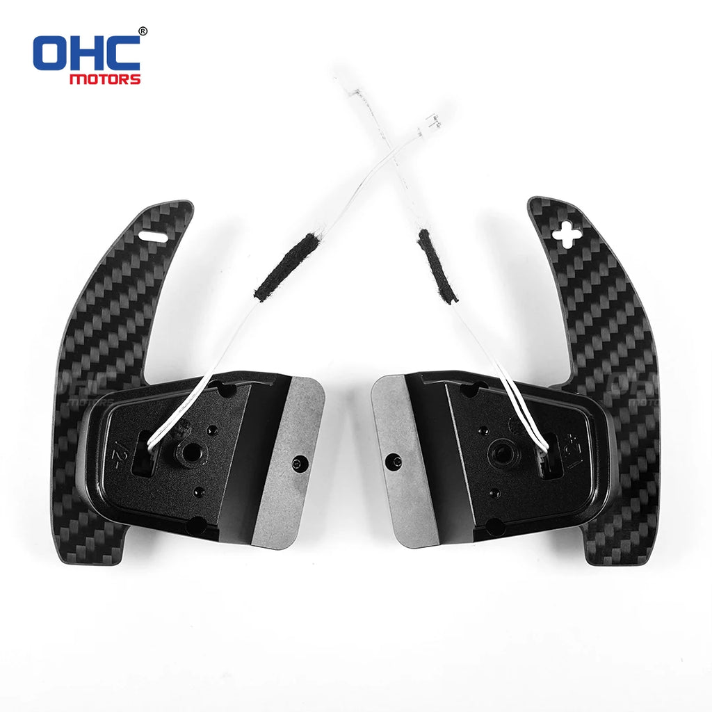 OHC Carbon Fiber Magnetic Paddle Shifters For Volkswagen VW Golf 8 MK8 GTI R R line 2021 2022 2023 2024 2025