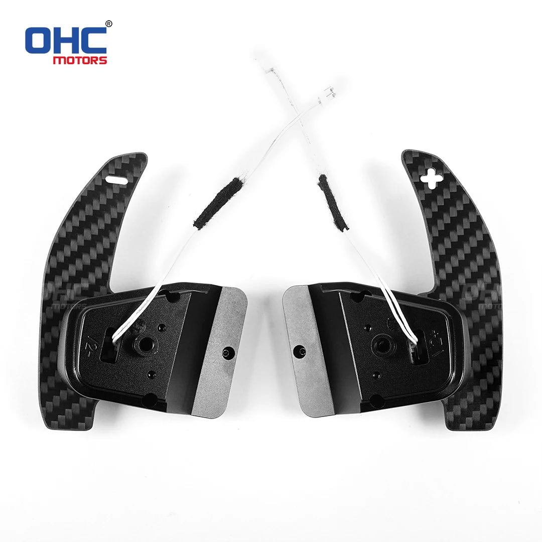 OHC Carbon Fiber Magnetic Paddle Shifters For Volkswagen VW Golf 8 MK8 GTI R R line 2021 2022 2023 2024 2025