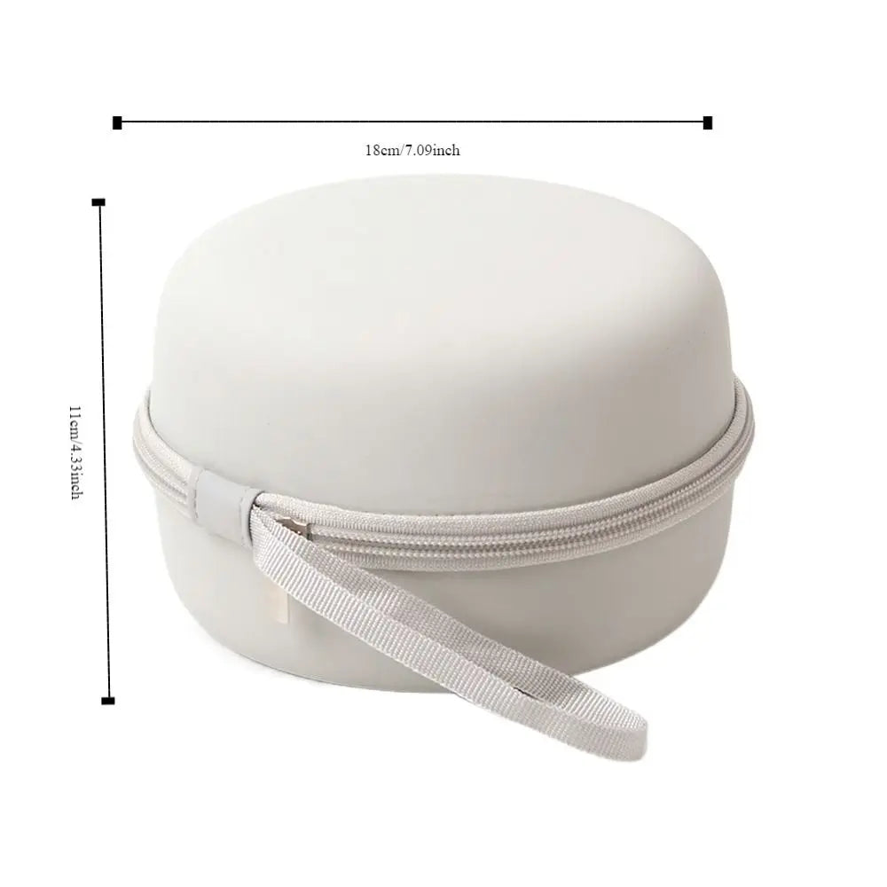 2024 EVA U Type Neck Pillow Case Round Hard Storage Bag Camping Porable Carry Pouch Travel