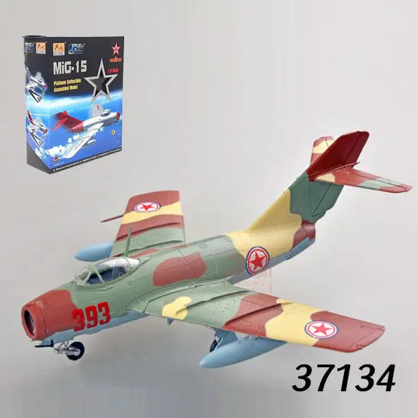 Easymodel 1/72 Scale Finished Military Aircraft Model Fighter Helicopter WWII and Modern Propeller Plane for Collection Display