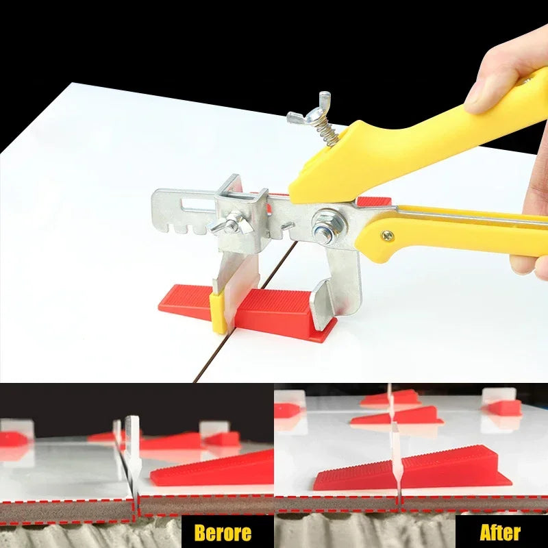 100-501Pcs Tile Leveling System Laying Level Wedges Alignment Spacers Leveler Locator Spacers Flooring Wall Level 0.35mm-3.0mm