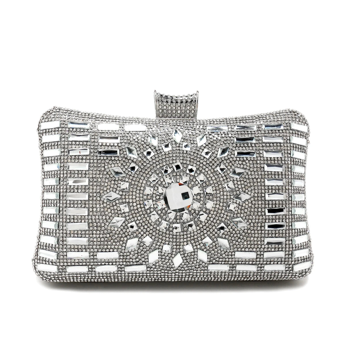 Acrylic Women Evening Bag Diamonds Purse Handbags Chain Shoulder Wedding Party Evening Clutches Messenger Bag Christmas