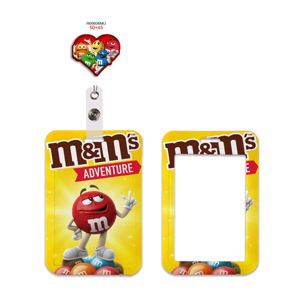New Candy Design Lanyard Keychain ID Bus Card Cover Student Badge Holder Pass Hang Rope Lariat Gifts Keys Straps Accessories