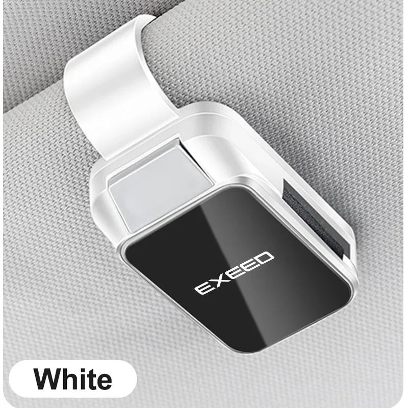 For Chery Exeed LX VX TXL RX Sterra ES ET ET I PHEV Key Accessories: Car Sun Visor Sunglasses Car Glasses Clip Glasses Holder