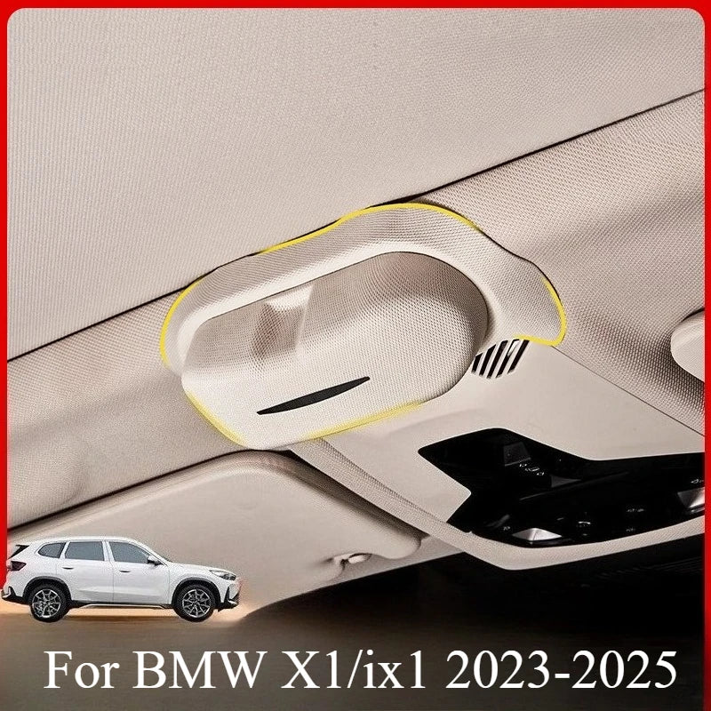 For BMW X1/ix1 2023-2025 Car Glasses Case Sun Visor Storage Box Sunglasses Clip Car Products Car Interior Storage Accessories