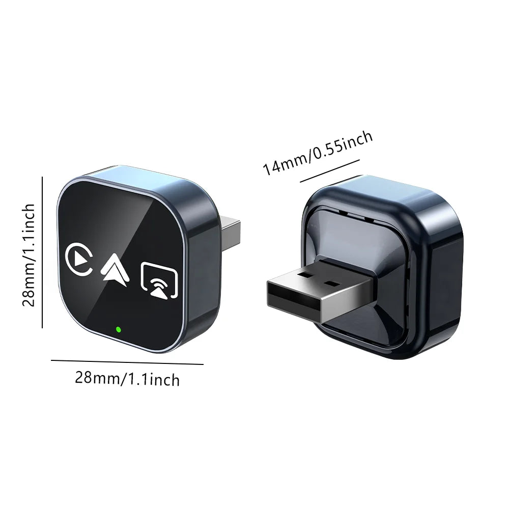 CarRocket 4in1 Wireless CarPlay Adapter for Apple Mirror Link Android Auto  Car Intelligent Systems For Car With Wired CarPlay