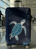 Turtle Coral Luggage Protection Cover, suitable for 18-32 inch luggage covers, luggage handle gloves, travel accessories