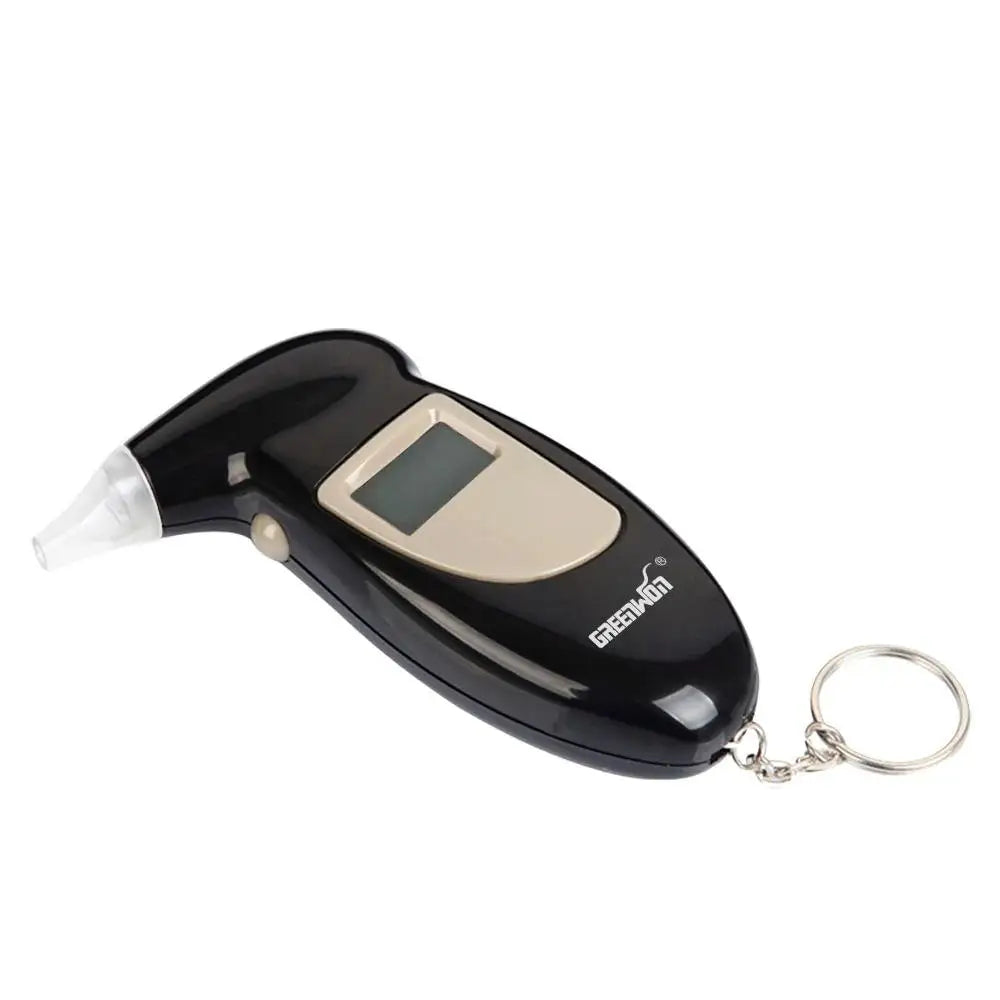 GREENWON AT-68S Alcohol Tester Digital Alcohol Detector Key Chain Breathalyzer Backlight Display
