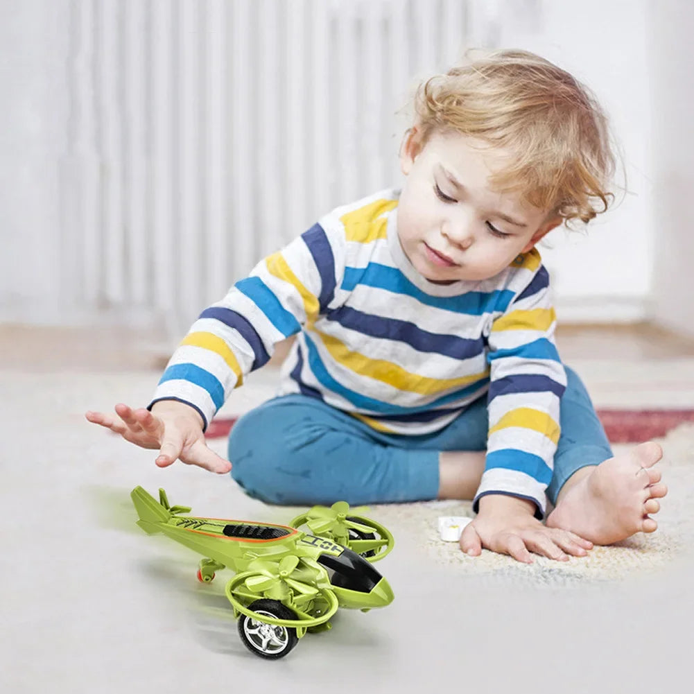 Kids Inertia Helicopter Airplane Toys Aircraft Toy for Boys Girls Kindergarten Small Gifts Birthday Party Favors