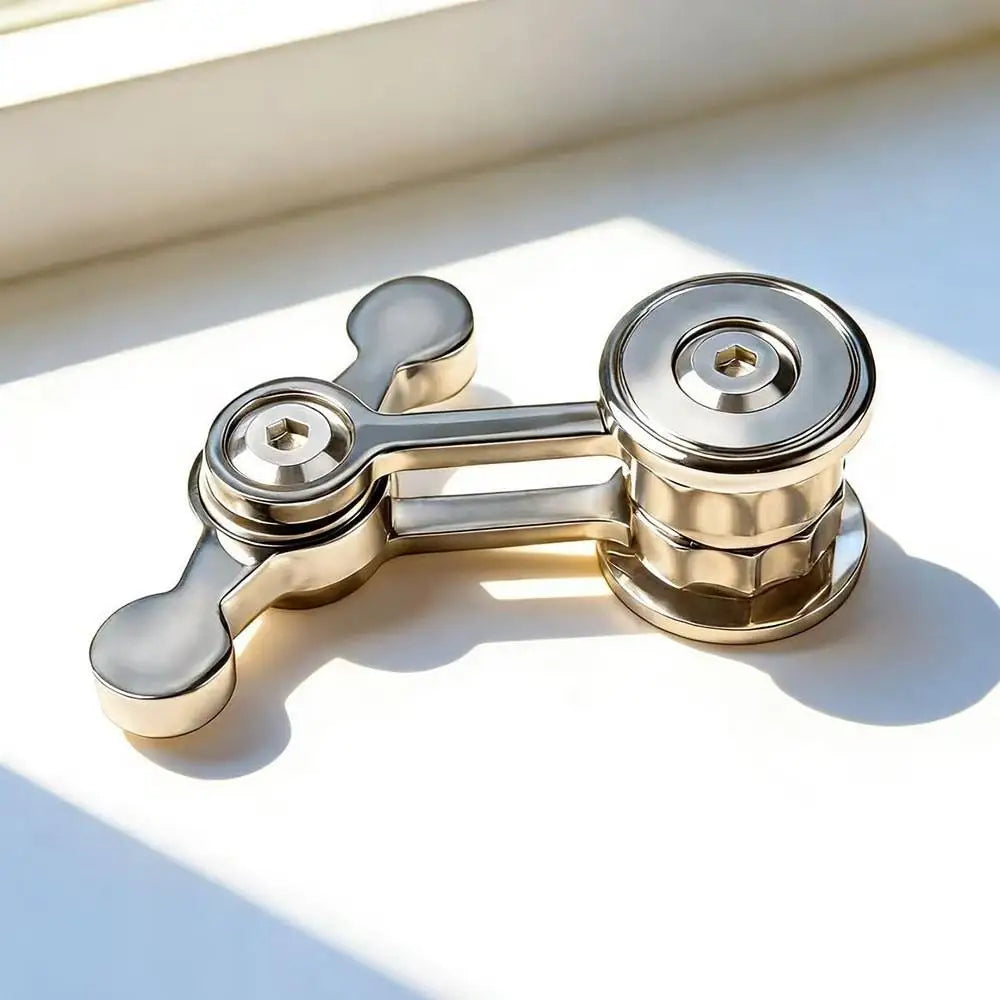 Metal Sensory Fidget Hand Toys, Focus Finger Spinning Toys for Adults, Relieves Stress & Boredom, Perfect Office Gift