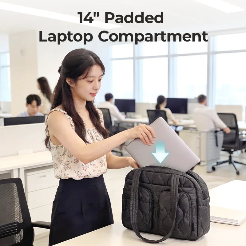 BAGSMART Travel Tote Bag Large Capacity Carry on Luggage Handbag Weekend Overnight Sports Bags for Women