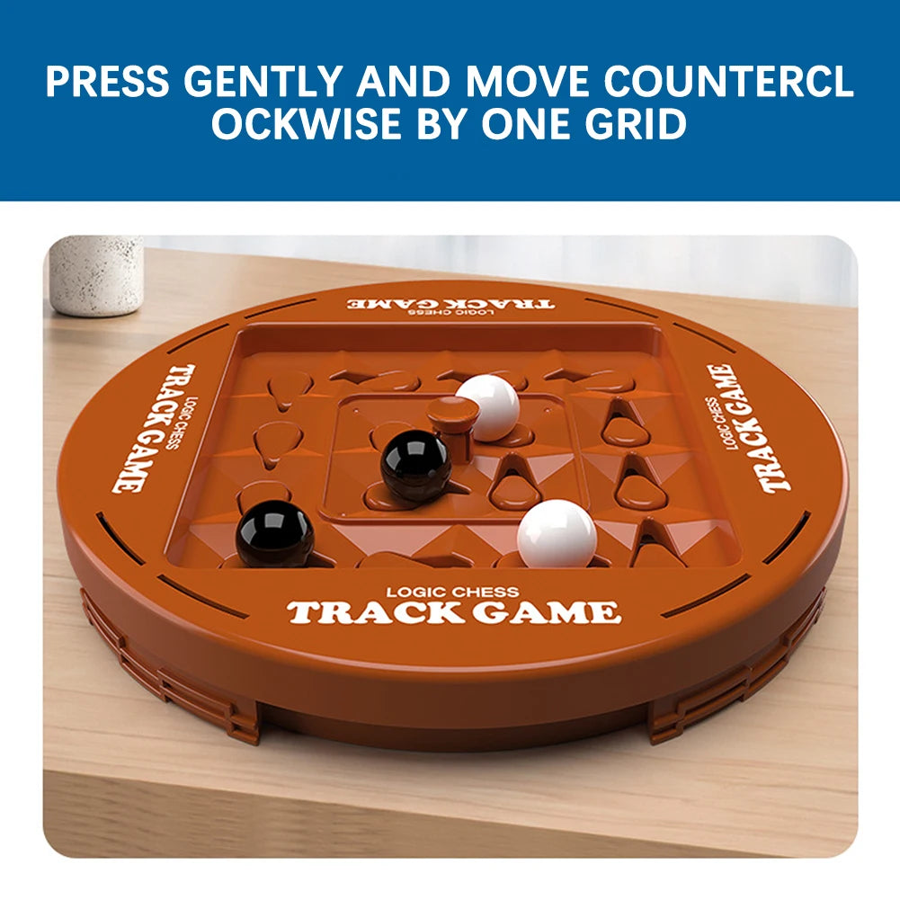 Two Player Board Game, Track Logic Chess, Children's Puzzle Board Game,Parent-Child Interactive Toys,Holiday Gatherings Game