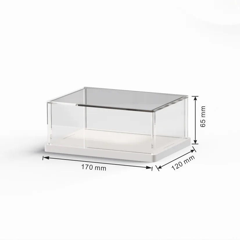 Clear Acrylic Multi-layer Tier Display Case with Door Storage Box for Model Cars Building Blocks Figures Collectibles