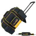 Rolling Tool Bag with Wheels – Heavy Duty Multi-Pocket Telescoping Handle Organizer / Sac à outils à roulettes – Grande capacité poignée télescopique multi-poches