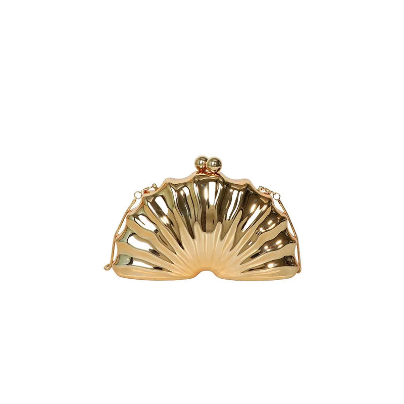 New creative exquisite shell acrylic women's bag fashion dinner clutch bag trendy shoulder oblique span bag bags