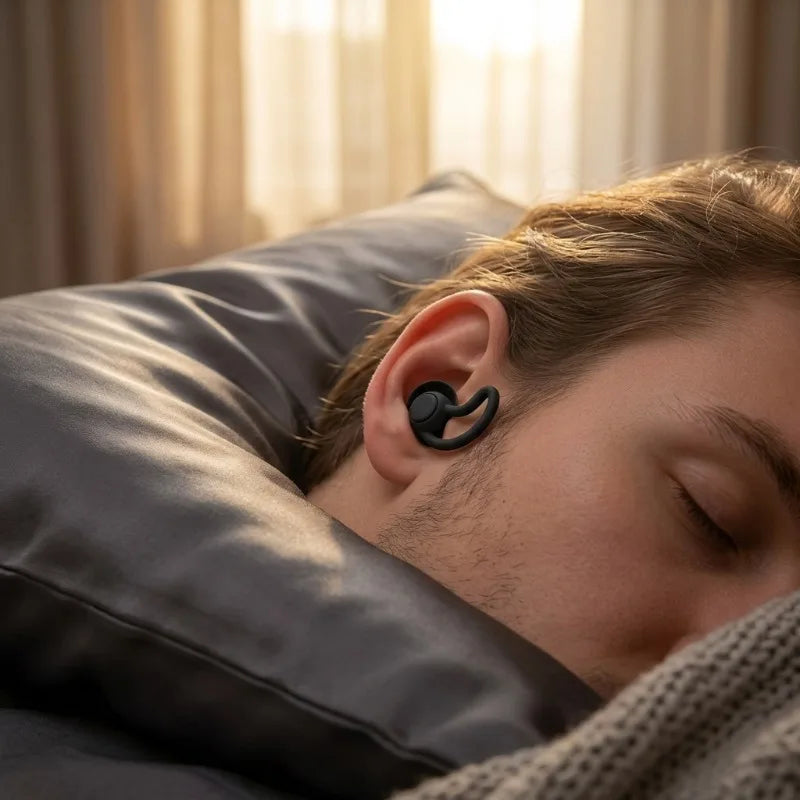 Advanced sense sleep noise reduction earplug, silicone plug super soft, men and women, learning travel swimming