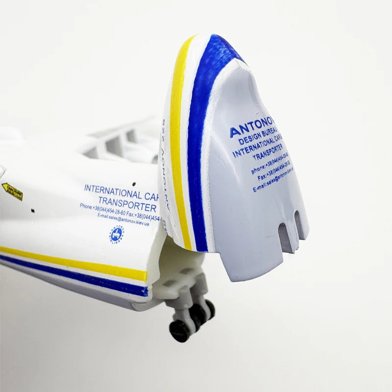 20CM an225 Model Airplane Openable Cabin Scale Aircraft Replica Alloy ANTONOV 225 Mriya Airlines Authentic Collectible Gift