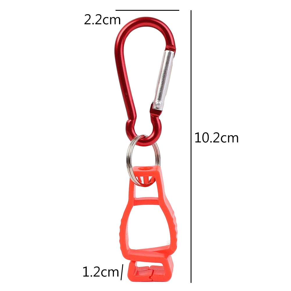 Glove Clips for Work Glove Holders Glove Belt Clip Outdoor Clip Anti Loss for Hiking Climbing Skiing Camping Gear Accessories