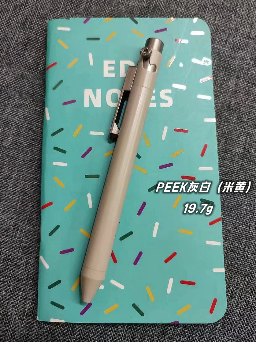 EDC Titanium Alloy / POM / PEI Pen With Collection Writing Multi-functional Portable Outdoor EDC Tools