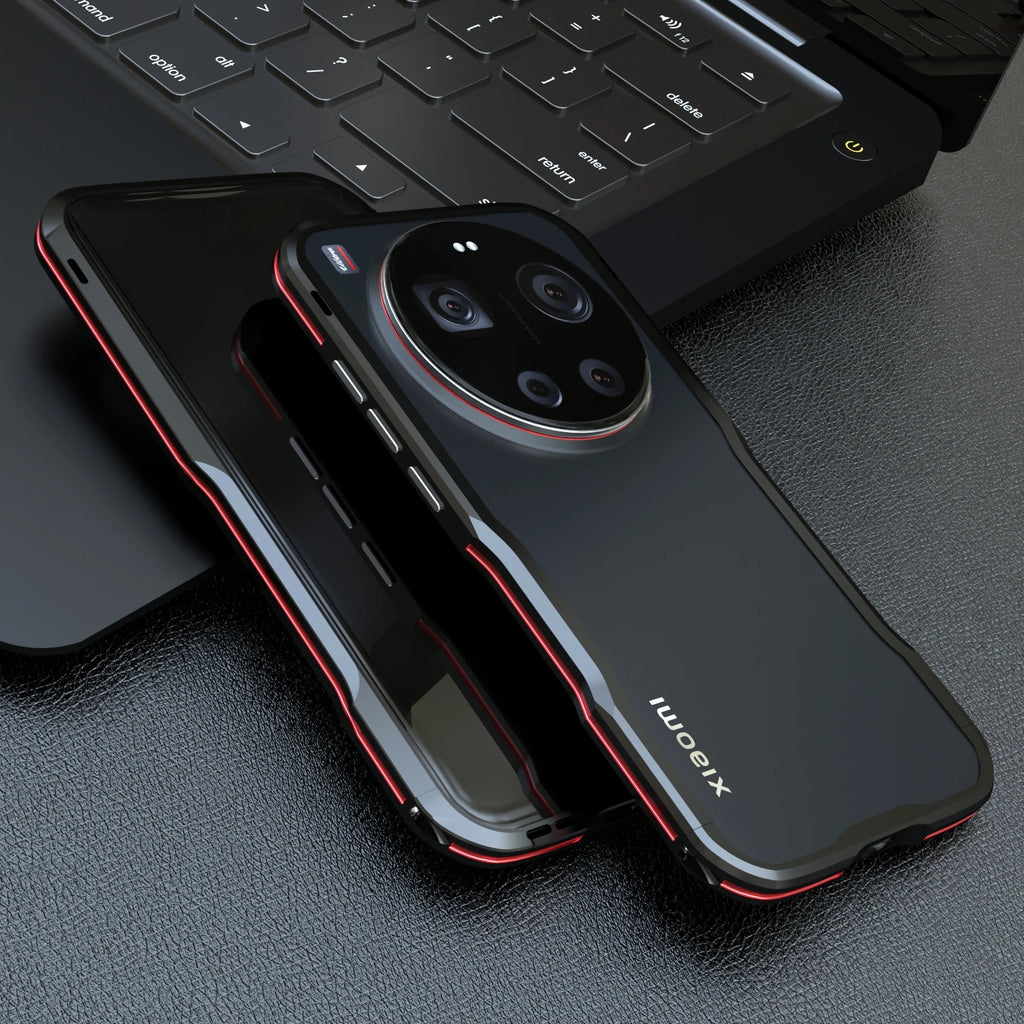 Luxury Original Metal Bumper Case For Xiaomi 17 Ultra Alloy Frame Xiaomi 15 Ultra 15 Pro Light Weight Aluminum Shockproof Cover