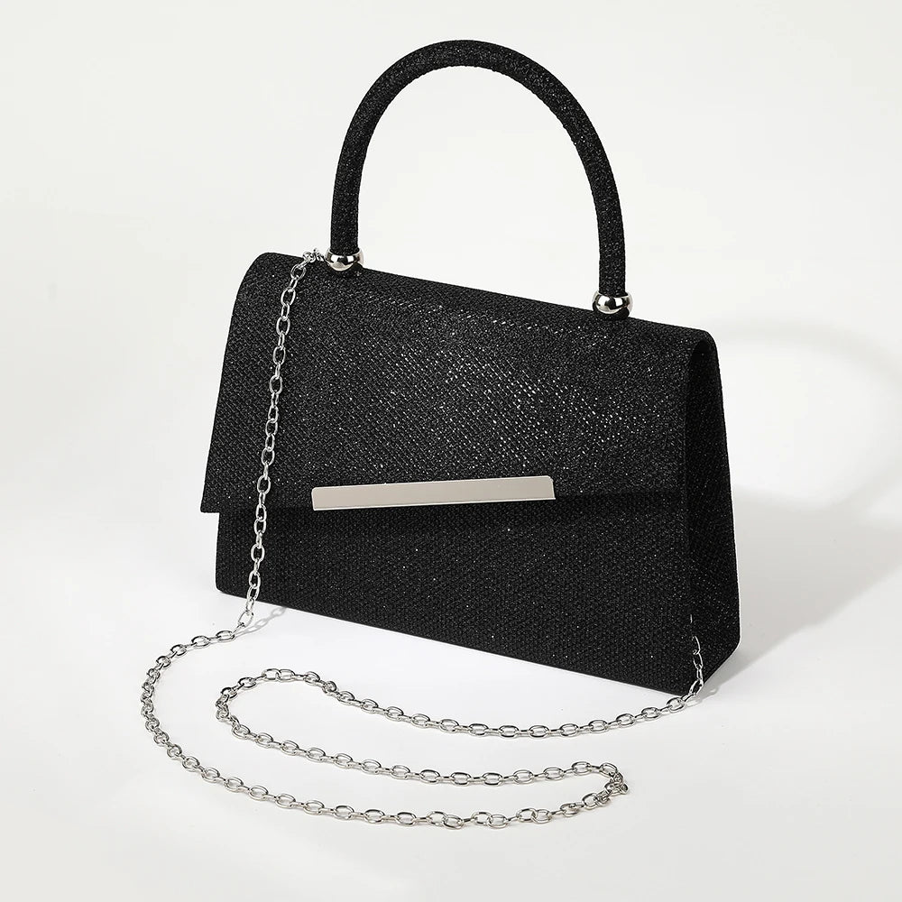 New style high-visibility sequined evening party handbag - Elegant and exclusive small shoulder bag for formal events