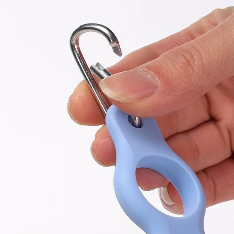 Portable Water Bottle Holder Clip Travel Drink Bottle Hook Outdoor Hiking Carabiner Hands-Free Mineral Water Carrier