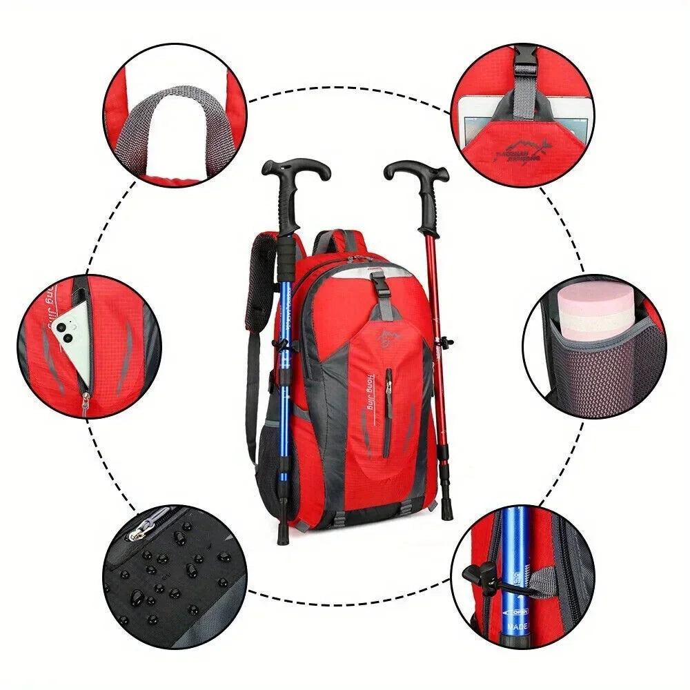 Outdoor Travel Backpack Big Capacity Fashion Travel Backpacks Men Climbing Travel Backpack Classic Sport Travel Backpacks