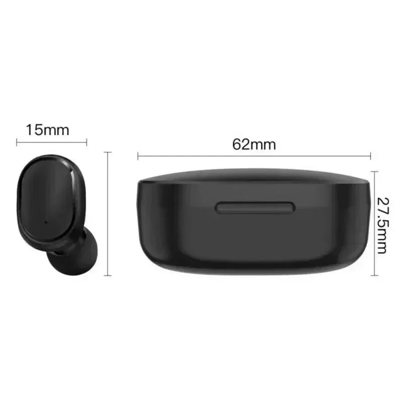NEW E6S Bluetooth Earphones Wireless bluetooth headset Noise Cancelling Headsets With Microphone Headphones For Xiaomi Redmi
