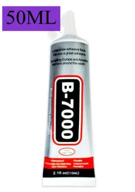 Clear Super Glue B7000 E8000 Universal Glass Plastic Contact Phone Repair Adhesive for DIY Resin Jewelry Precision Applicator