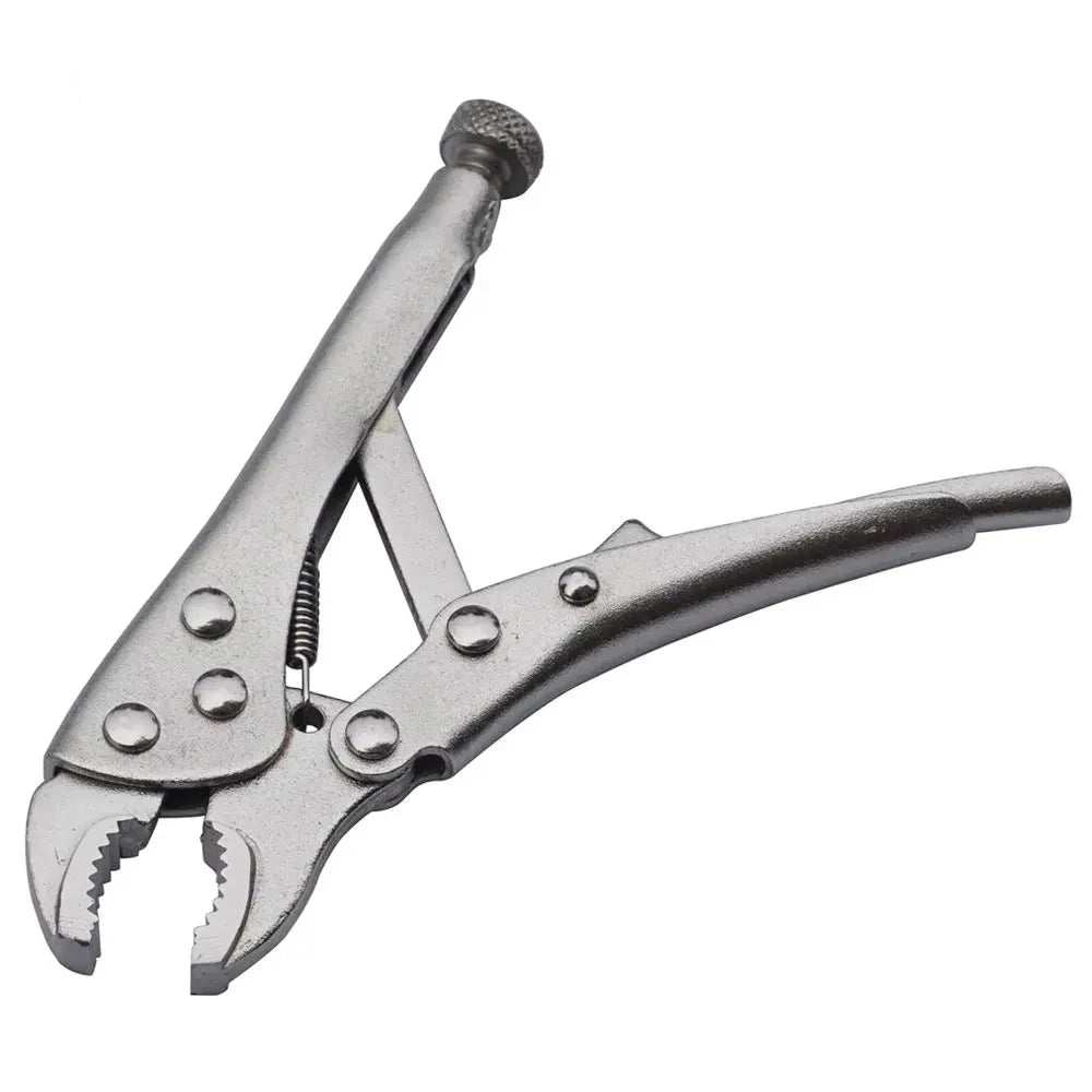 6 inch Heavy Duty Locking Pliers Adjustable Metal Face Clamp Multifunctional Pressure Pliers for Woodworking Welding Repairs