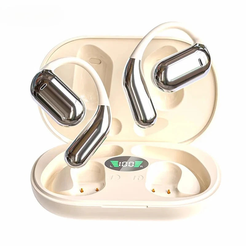 Wireless Translation Earbuds HIFI Bass ENC Noise Reduction 144 Languages Real Time Ai OWS Open Bluetooth 5.4 Headphones