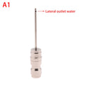 1pcs High Pressure Cleaning Needle Nozzle 1/4" Quick Connect Slim Design For Deep Cleaning AC & Car Washer Tanks