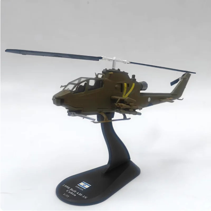 1/72 Scale AH-1S Cobra Attack Armed Helicopter Alloy Model Airplane Finished Toy Collection Souvenir Hobby Gift