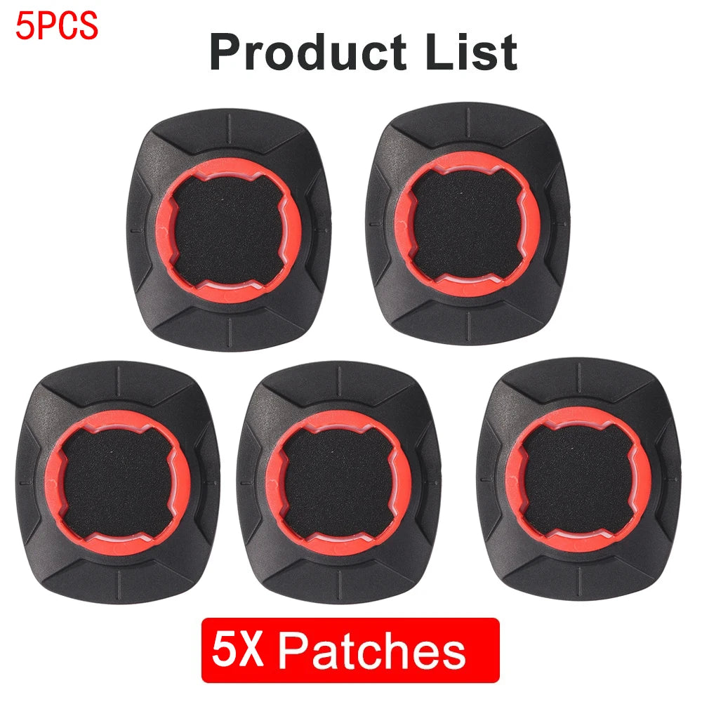 Wholesale 1-50PCS Phone Mount ra Patch Sticker Adhesive Back Super Strong Motorcycle Bicycle Lock Holder Phone Case Riding