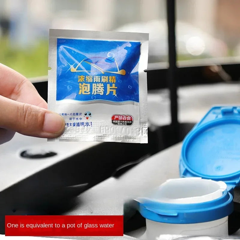 Ultra Concentrated Glass Water Effervescent Tablets Car Windshield Cleaner Car Vehicles Windshield Solid Soap Piece