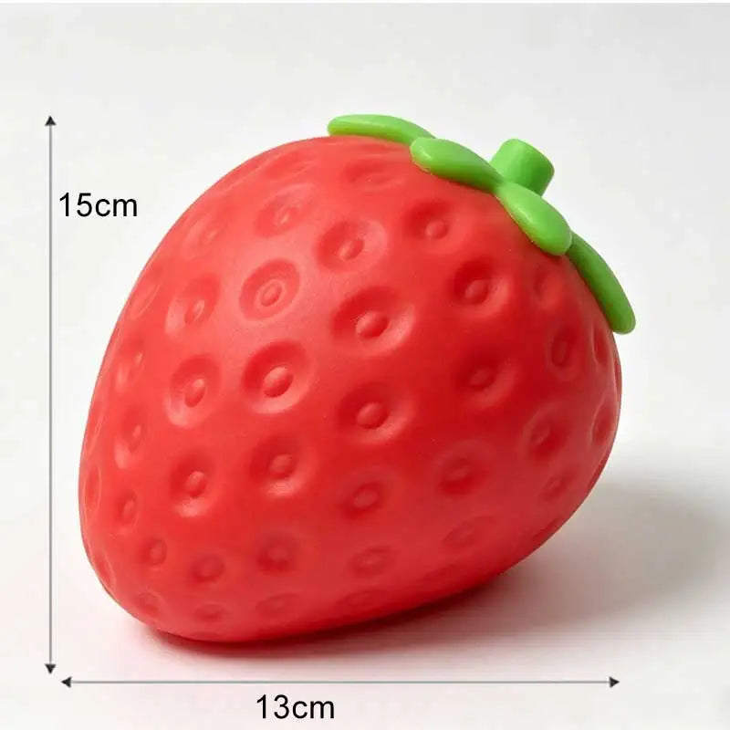 2026 New Super Jumbo Strawberry Squishi Cream Scented Squishy Slow Rising Antistress Toy Kids Grownups Squeeze Squishy Toys Gift
