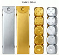 5Pcs/Lot Dice Aluminum Alloy Dices for Family Party Toy Accessories Tabletop Gaming Game Dice Drinking Dice Digital Dices