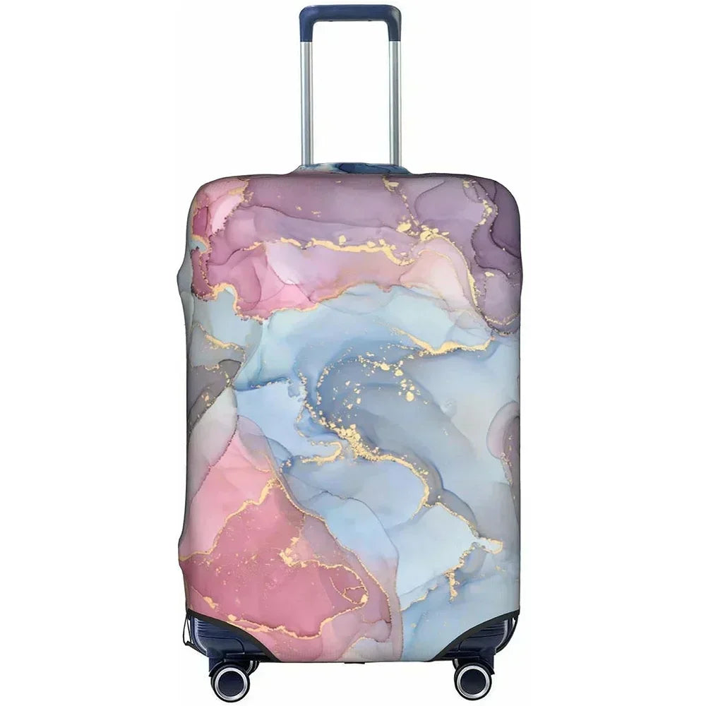 Luggage Cover Luggage Compartment Stretch Fabric Suitcase Protector Baggage Dust Case Cover for18-32 Inch Durable Travel Case