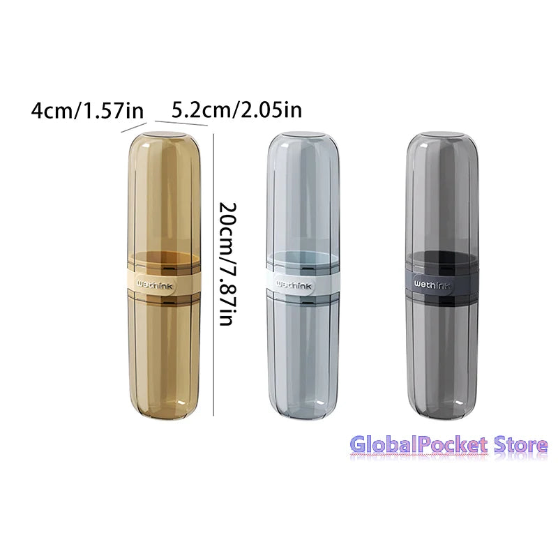 [TG823]Toothbrush Storage Box Portable Mouthwash Cup Toothpaste Storage Box Toiletry Set Travel Supplies Portable Toothbrush Cup