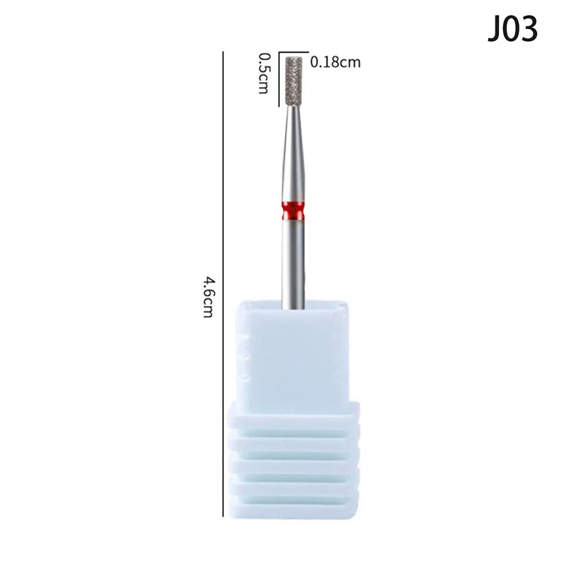 Hot Sale New Nail Drill Bit Mill Cutter All For Manicure Machine Bit Tools Accessories Cuticle Clean For Removing Nail Gel