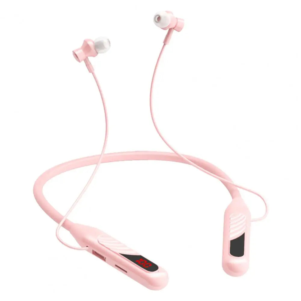 BT-8 Wireless Earbud HiFi Bluetooth-compatible 5.3 Neckband Stereo Sports Earphone For IPhone Fones De Ouvido Halterneck