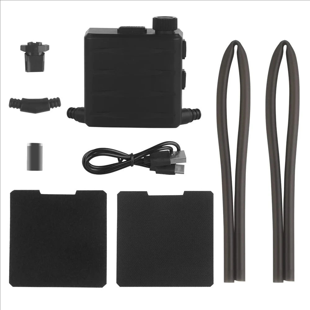 Tactical Goggles Fan Defogger Kit - Anti-Fog Air Ventilation System for Airsoft, Shooting & Skiing Eyewear