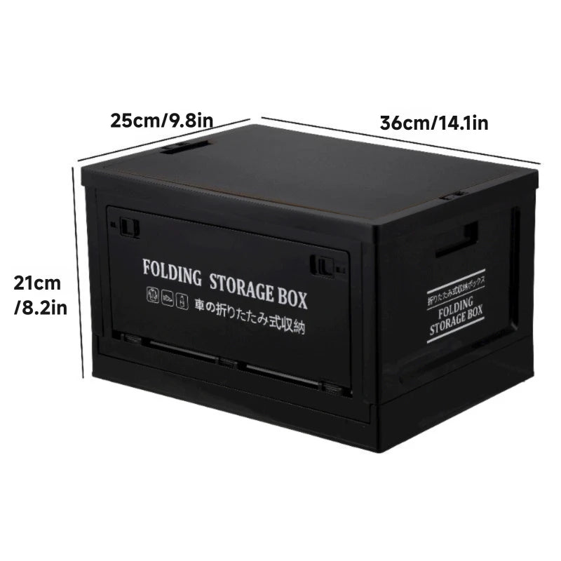 WESTTUNE Camping Storage Box 20L 30L 45L 55L Large Capacity Folding Storage Bin Portable Outdoor Car Picnic Travel Container