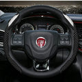 Suitable for Fiat Steering Wheel Cover  500 Grande Punto Evo Ducato Bravo Tipo Linea Albea Panda 124 Spider 500X 500L