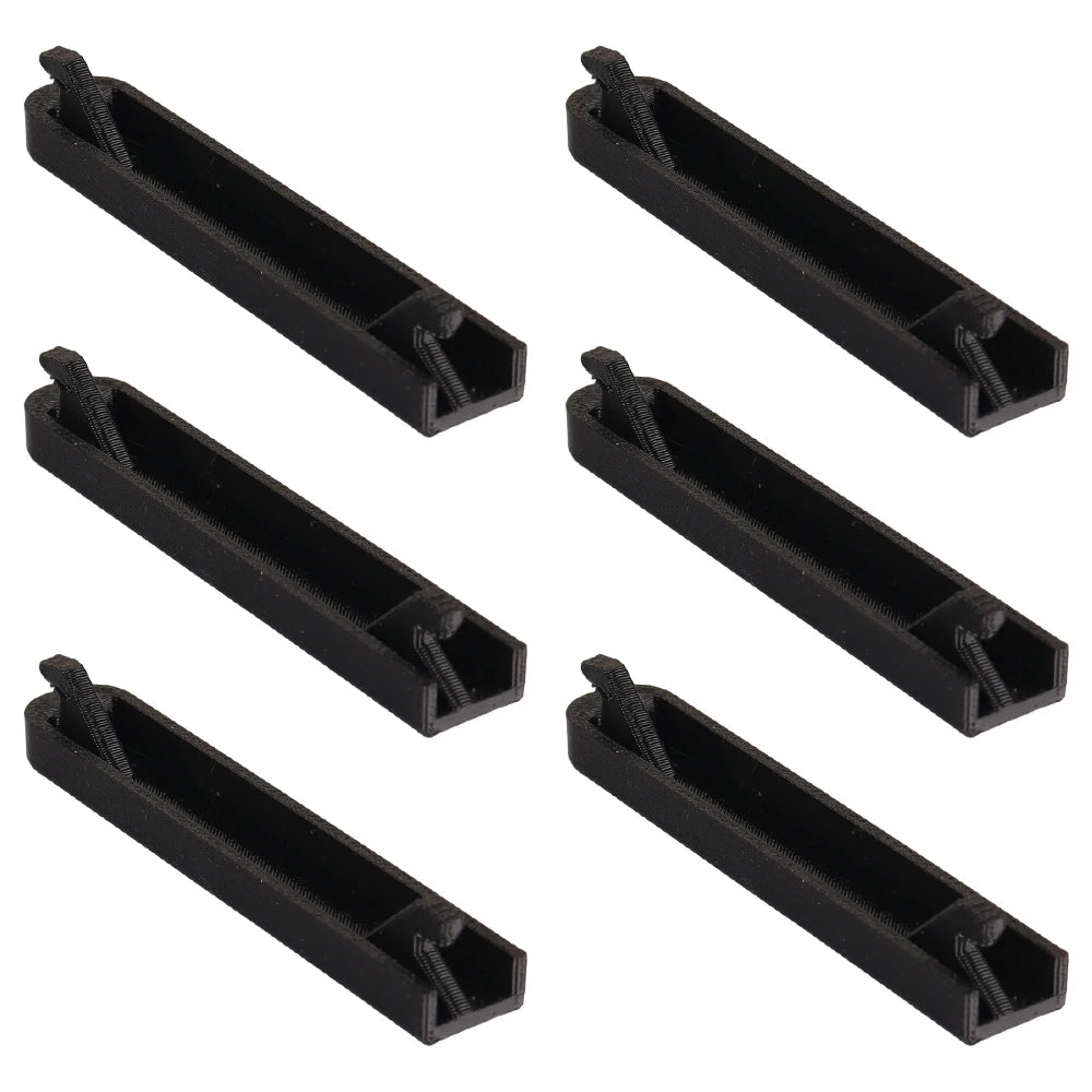 6Pcs For Hymer RV Motorhome Caravan Campervan Windows Drain Vent Cover Black RVs Accessories