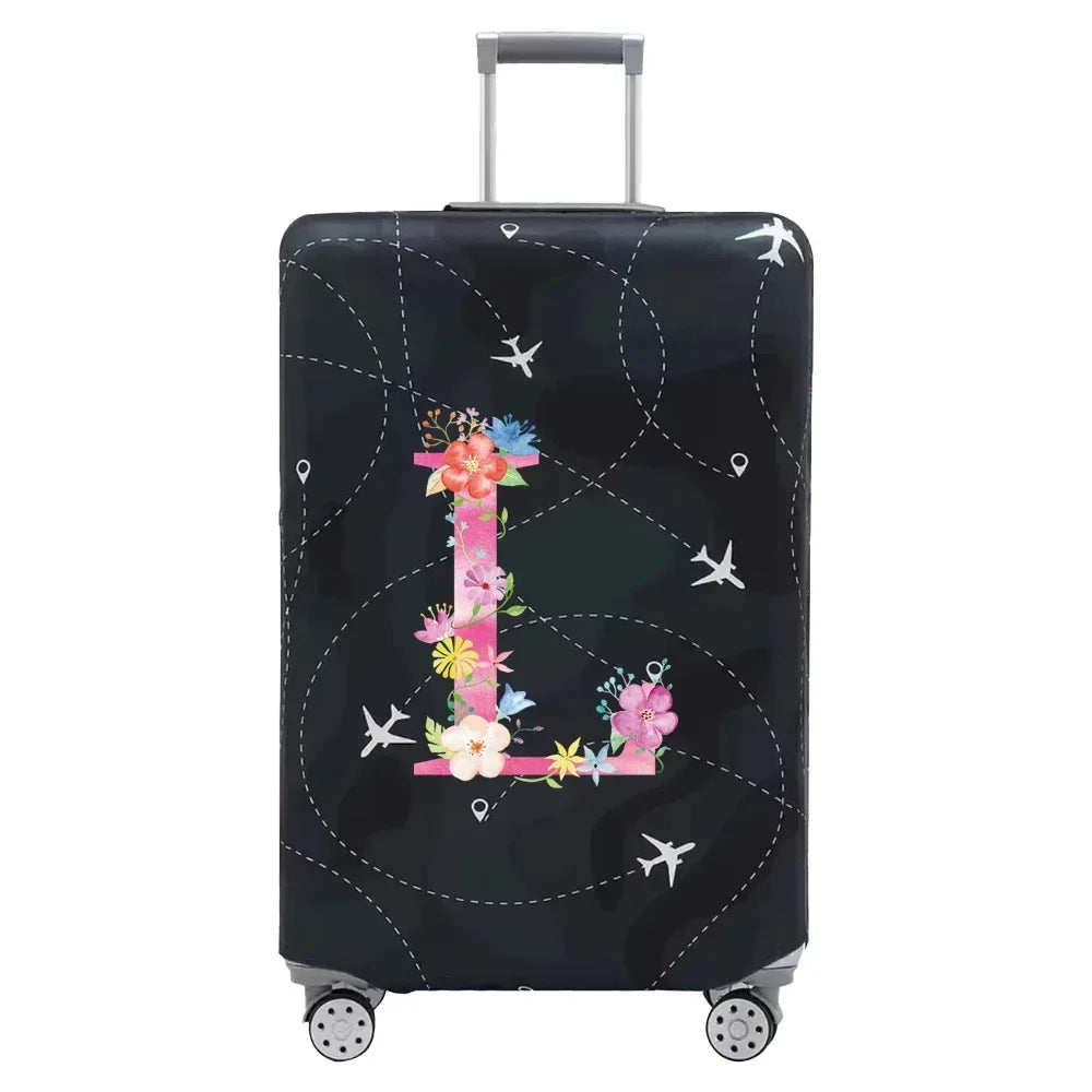 Luggage Protective Cover Elastic Dust Wear-resistant Apply 18-32 Size Pink Letter Series Protective Case Travel Accessories 2026