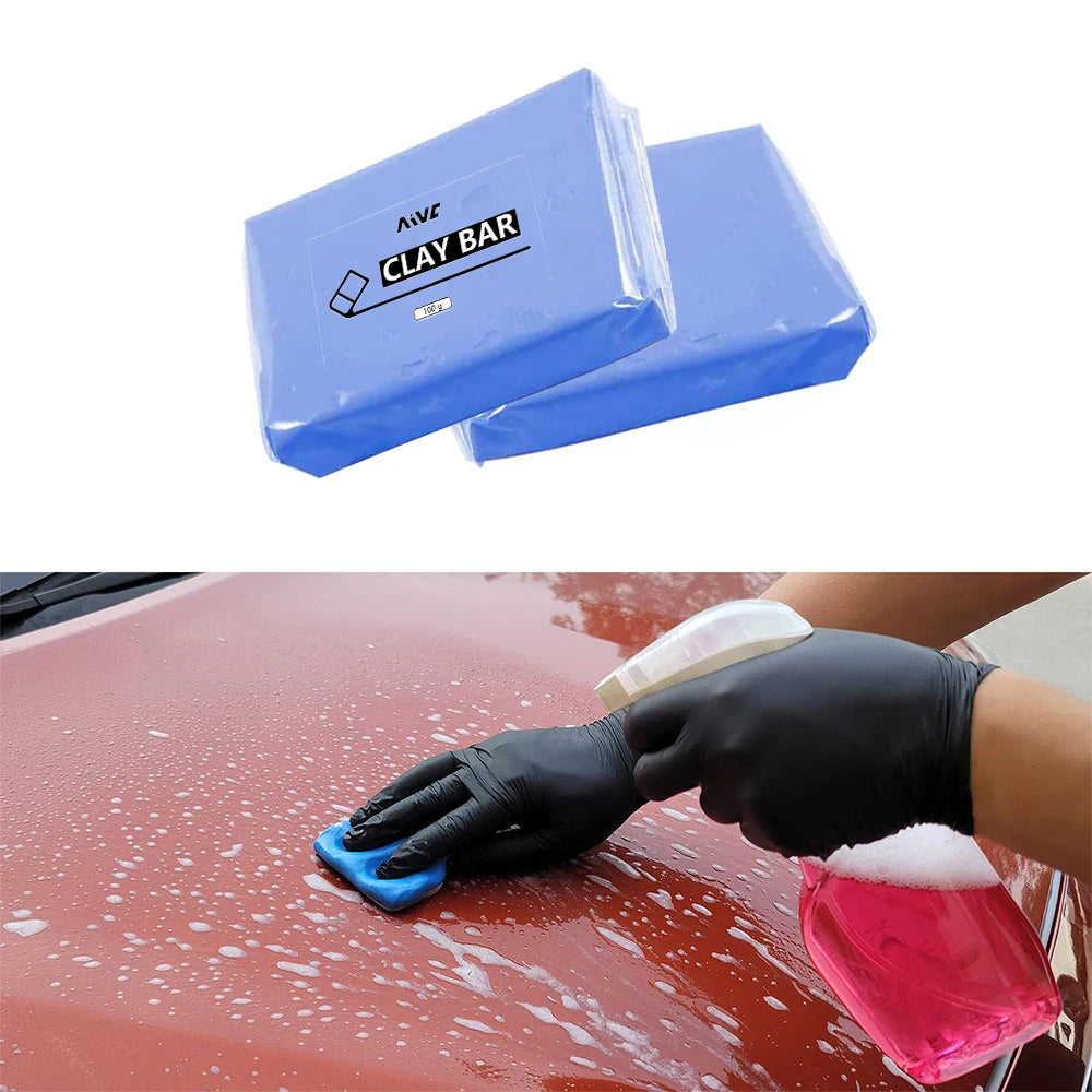 Premium Car Detailing Clay Bar Mud Remove Asphalt Tar Industrial Dirt Paint Spot Auto Wash Care Cleaner