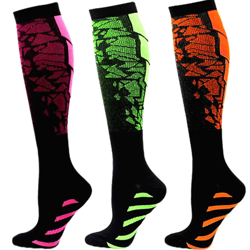 Compression Socks Running Football Sports Medical Nursing Socks for Flight Travel Pregnancy Edema Diabetes Varicose Veins Socks